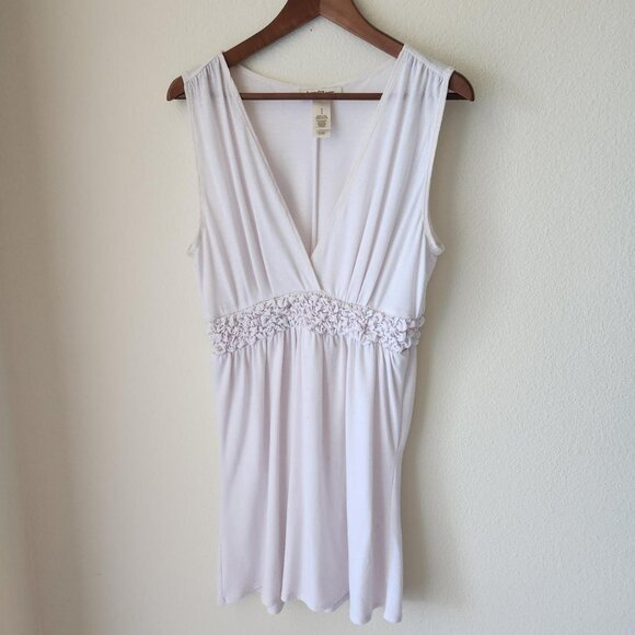 Laundry by Design Dresses & Skirts - Laundry by Design White Mini Dress Y2k Greek Goddess Style Sz M summer festivals